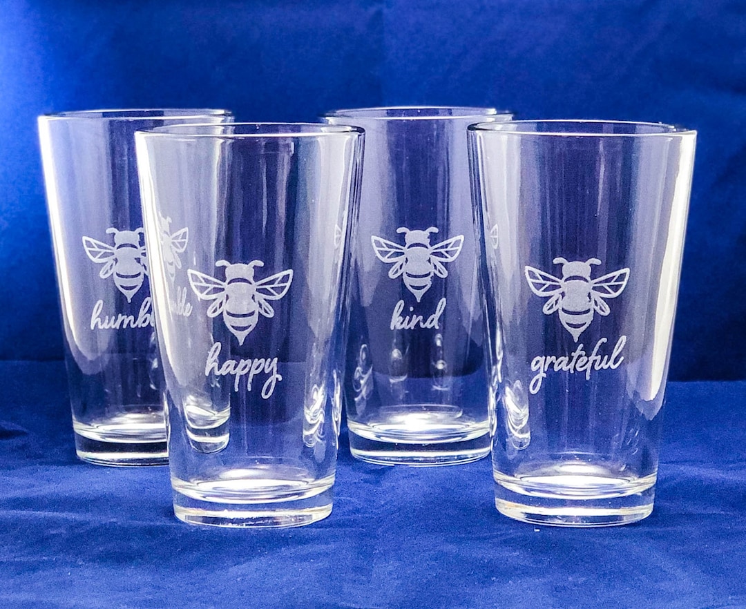 Honey Bee Drinking Glasses