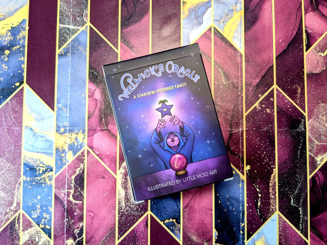 Stardew Valley Tarot Deck: Welwick's Oracle, Hand Illustrated 78