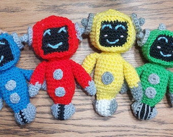 Gecko's Garage Mechanicals Crochet Pattern