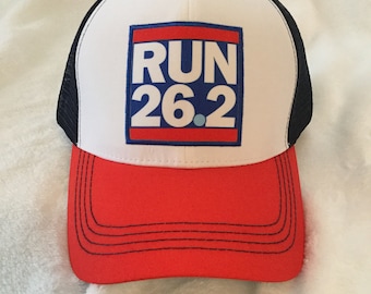 Disney Marathon inspired performance Trucker Cap