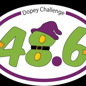 2023 Dopey Challenge and 2023 Goofy Challenge Button -  Portugal