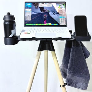 Indoor Cycling Modular Table for iPad, Tablet and Laptop (Zwift)