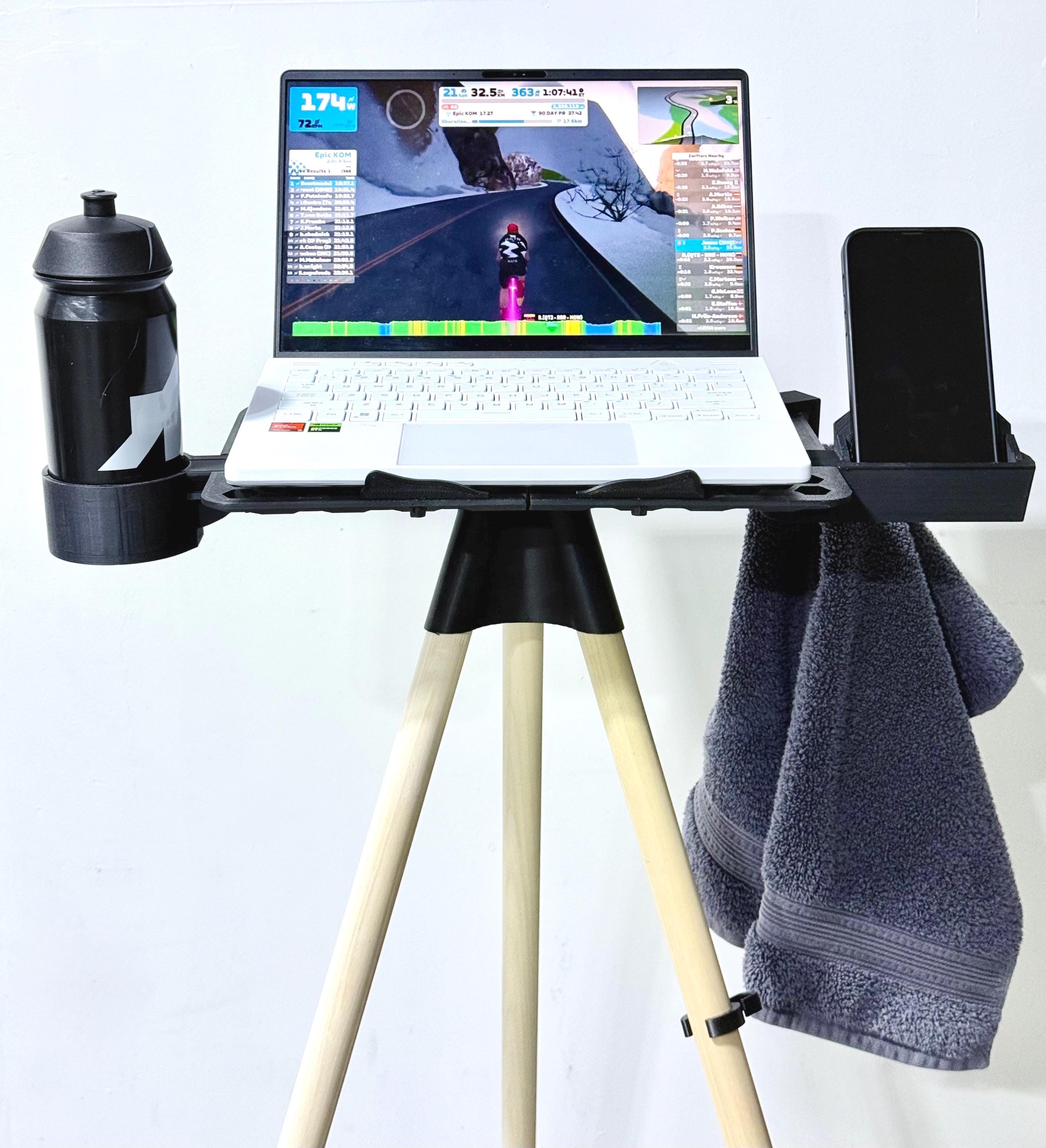 Laptop Book Stand For Treadmill TFD Universal Treadmill Desk