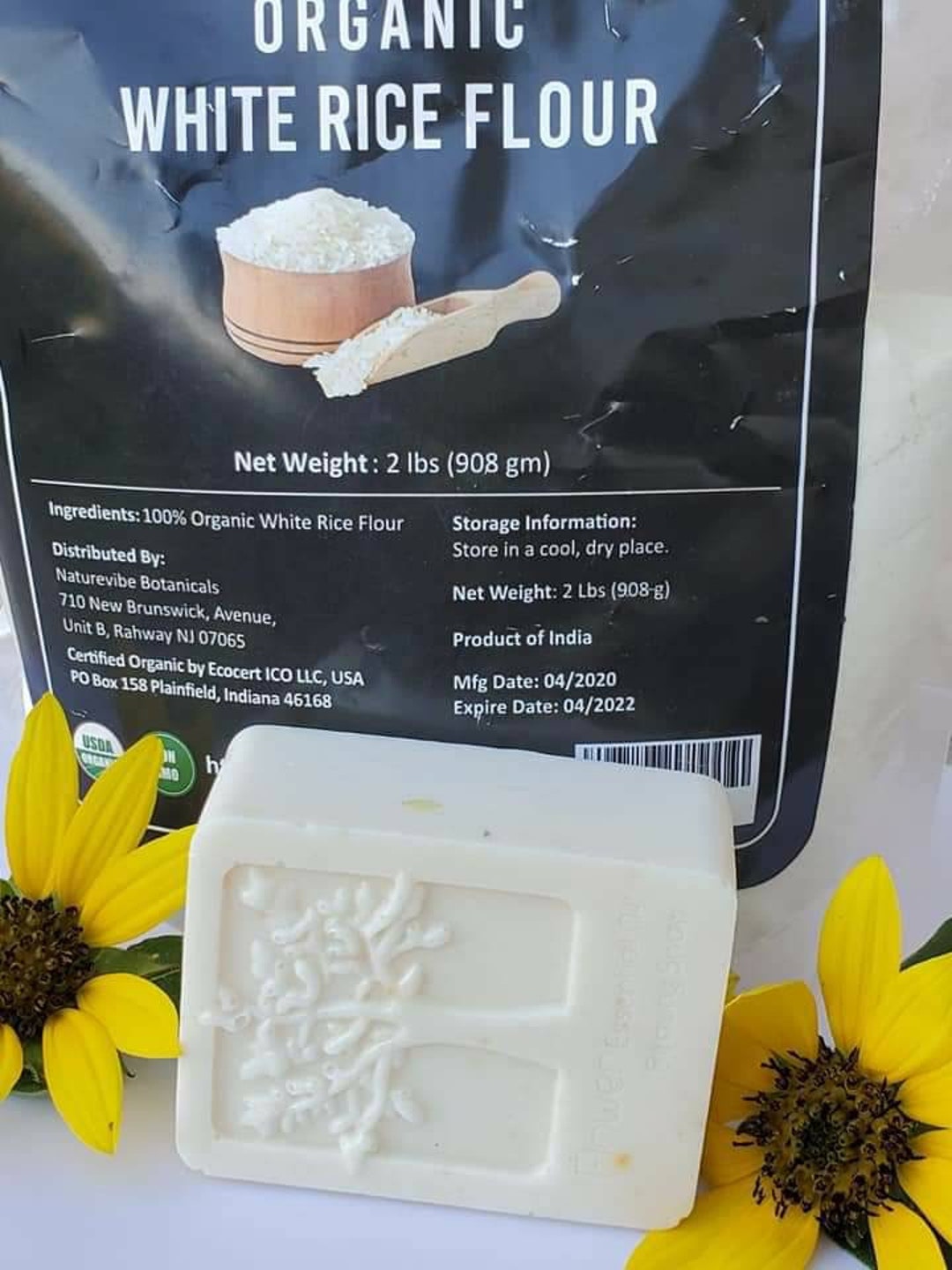 Rice Flour Soap Etsy