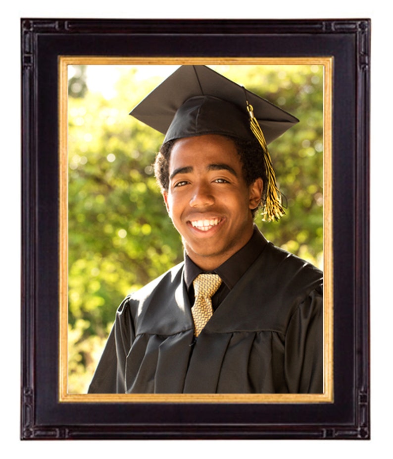 Carved Picture Frame. Ornate Gold Frame Silver Black. Etsy