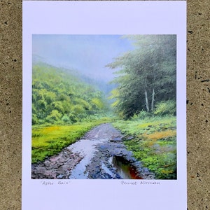 Print After Rain 11&quot; x 8&quot; by Jennet Norman
