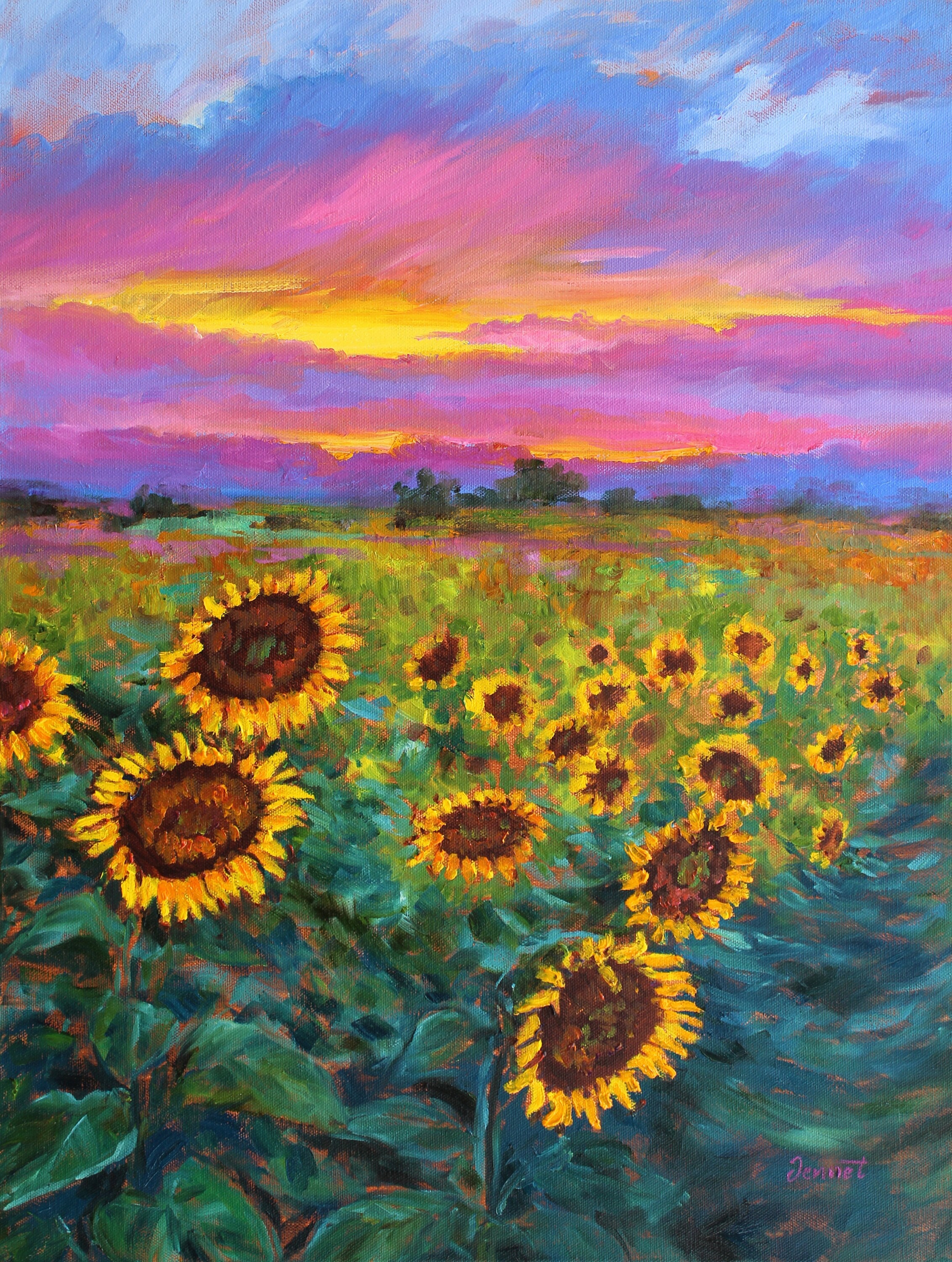 ★23SS★SATUR X HERNC★GUATA JARDIN : OIL PAINTING SUN SCARF il_fullxfull.4405447813_45e6.jpg