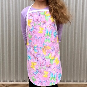 Butterfly apron, kids apron, children’s apron.