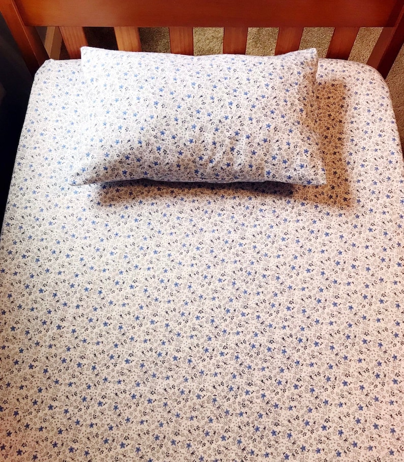 flannel mini crib sheet