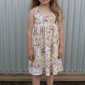 Princess dress, little girl dress, back to school dress, play dress.