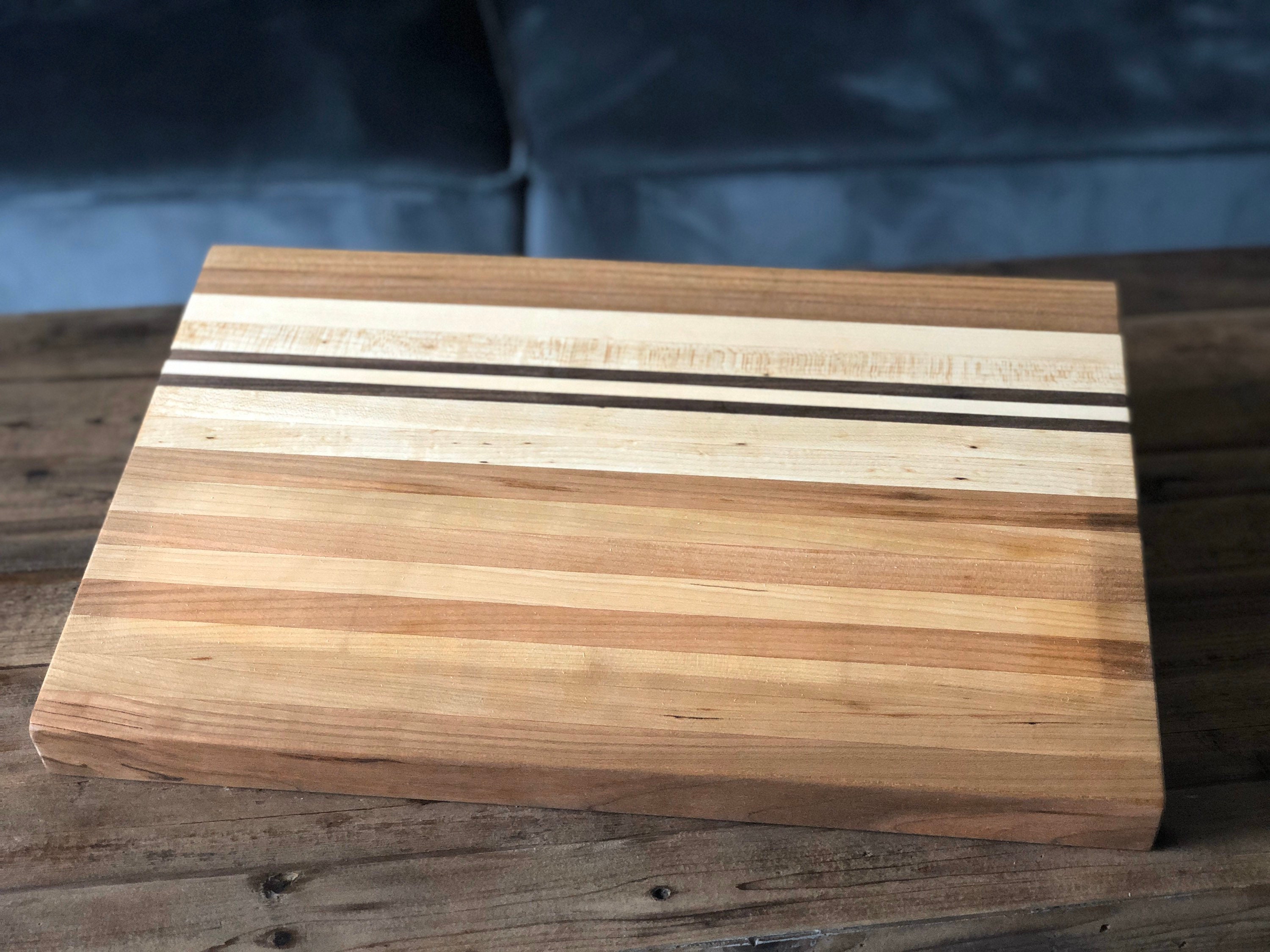 Custom Large Cutting Board. Excellent for BBQ. 20x32 Walnut, cherry, –  Gene's WoodWorks Store