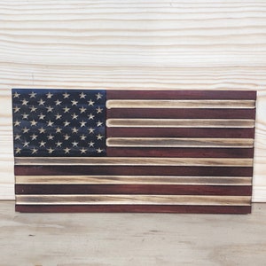 American Flag Bookcase Decor image 9