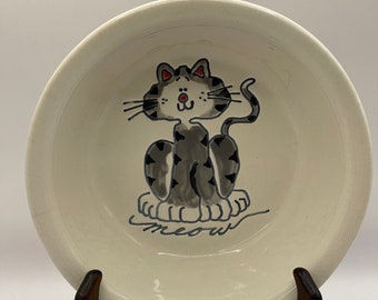 Cats Meow Pet Food Bowl