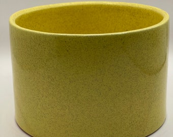 Ungermach Inc. Yellow Speckled Indoor Planter w/ Straight Sides