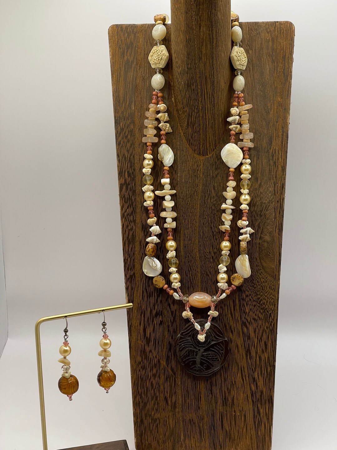 Flotsam & Jetsam two Fish Jewelry Set Etsy