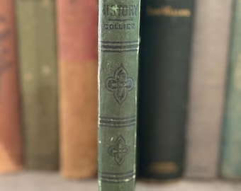 Historia del Imperio Británico. Libro antiguo de William F. Collier. Edición escolar canadiense (1870-1890).