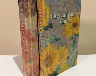 The Sunshine Court Duology Custom Handmade Rebind - AFTG Rebind - All For The Game