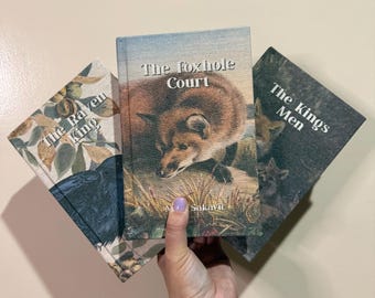 The Foxhole Court Trilogy Custom Handmade Rebind - AFTG Rebind - All For The Game