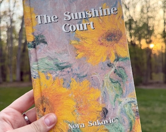 Reencuadernación personalizada hecha a mano Sunshine Court - Reencuadernación AFTG - Todo por el juego