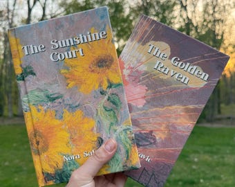 Reencuadernación personalizada hecha a mano Sunshine Court Duology - AFTG Rebind - All For The Game
