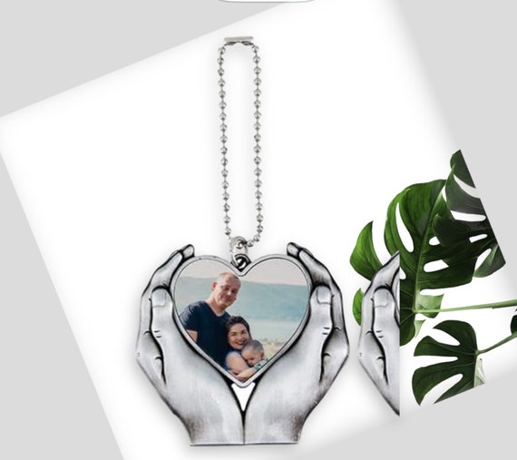Heart in my hand charm