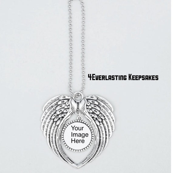 Angel Wing Car Charm