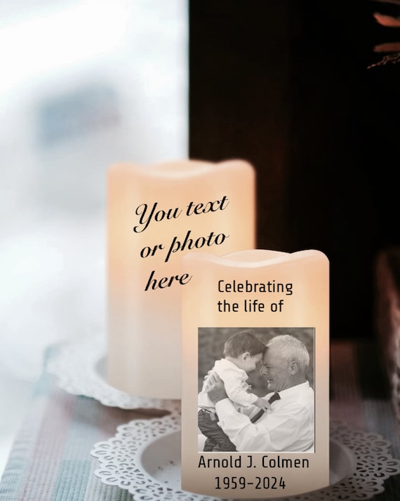 Led Photo Candle