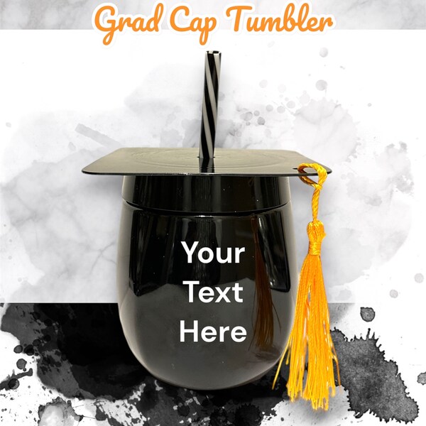 Grad Cap Tumbler