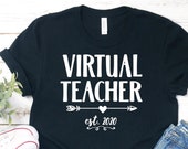 Virtual Teacher est. 2020 Cut File Design
