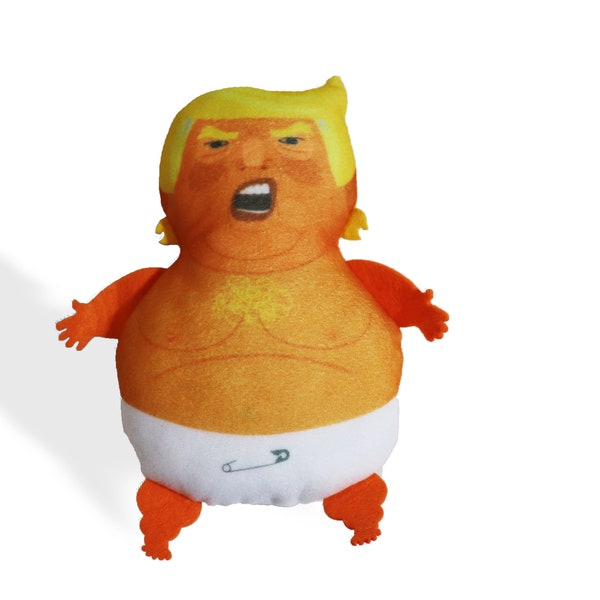 baby trump balloon deflated 4th of july