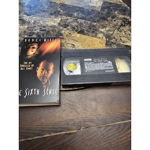 The Sixth Sense (VHS, 2000) Thriller classé PG-13 Bruce Willis