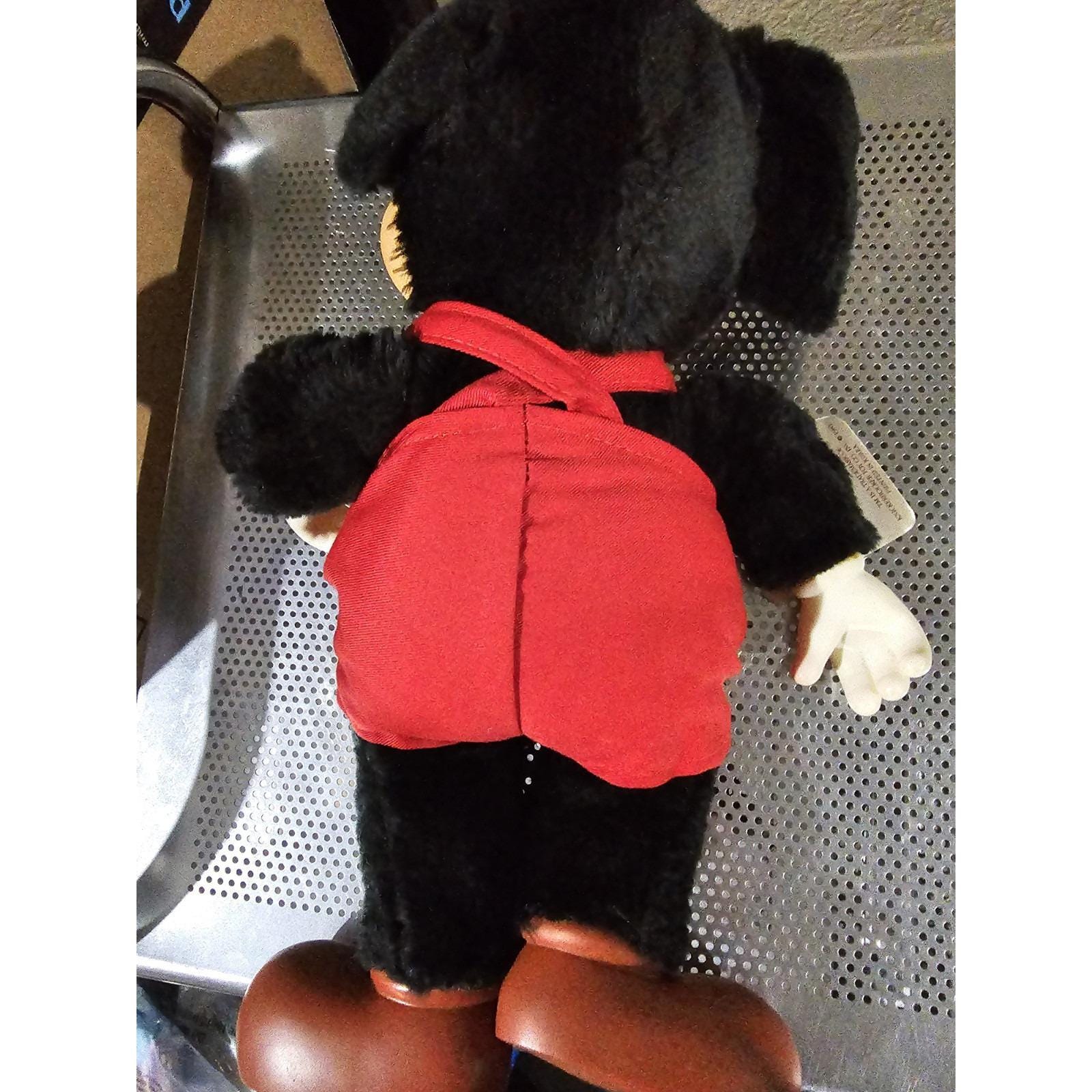 Vintage Mickey Mouse Doll 1981 Applause Rare Plush Doll Toy