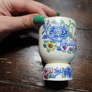 【s002】メイソンズ アイアンストーンシャルトリューズパターン小物入れとしても Masons blue manchu - Etsy 日本