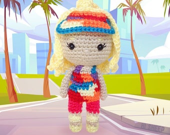 Blondie 80s Crochet Pattern Amigurumi