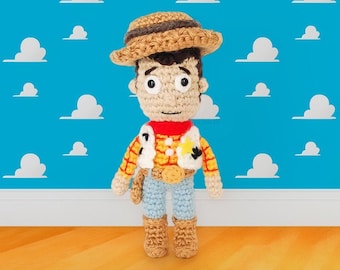 Woody Crochet Pattern Amigurumi - Toy Story