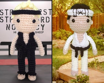 Johnny Lawrence & Daniel Larusso Crochet Pattern Amigurumi - Cobra Kai Miyagi-Do