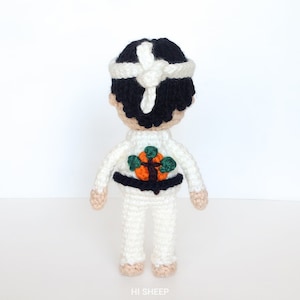 Miyagi Do Daniel Larusso Crochet Pattern Amigurumi Karate Kid image 5