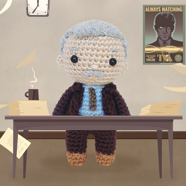 Mobius Crochet Pattern Amigurumi - Loki - Miss Minutes