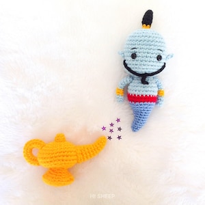 Lamp Genie Crochet Pattern Amigurumi image 2