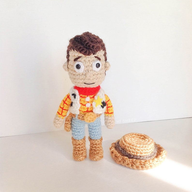 Woody Crochet Pattern Amigurumi Toy Story Etsy