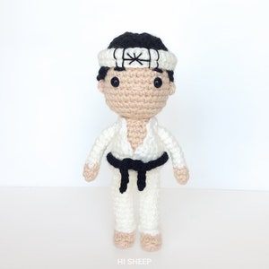 Miyagi Do Daniel Larusso Crochet Pattern Amigurumi Karate Kid image 3