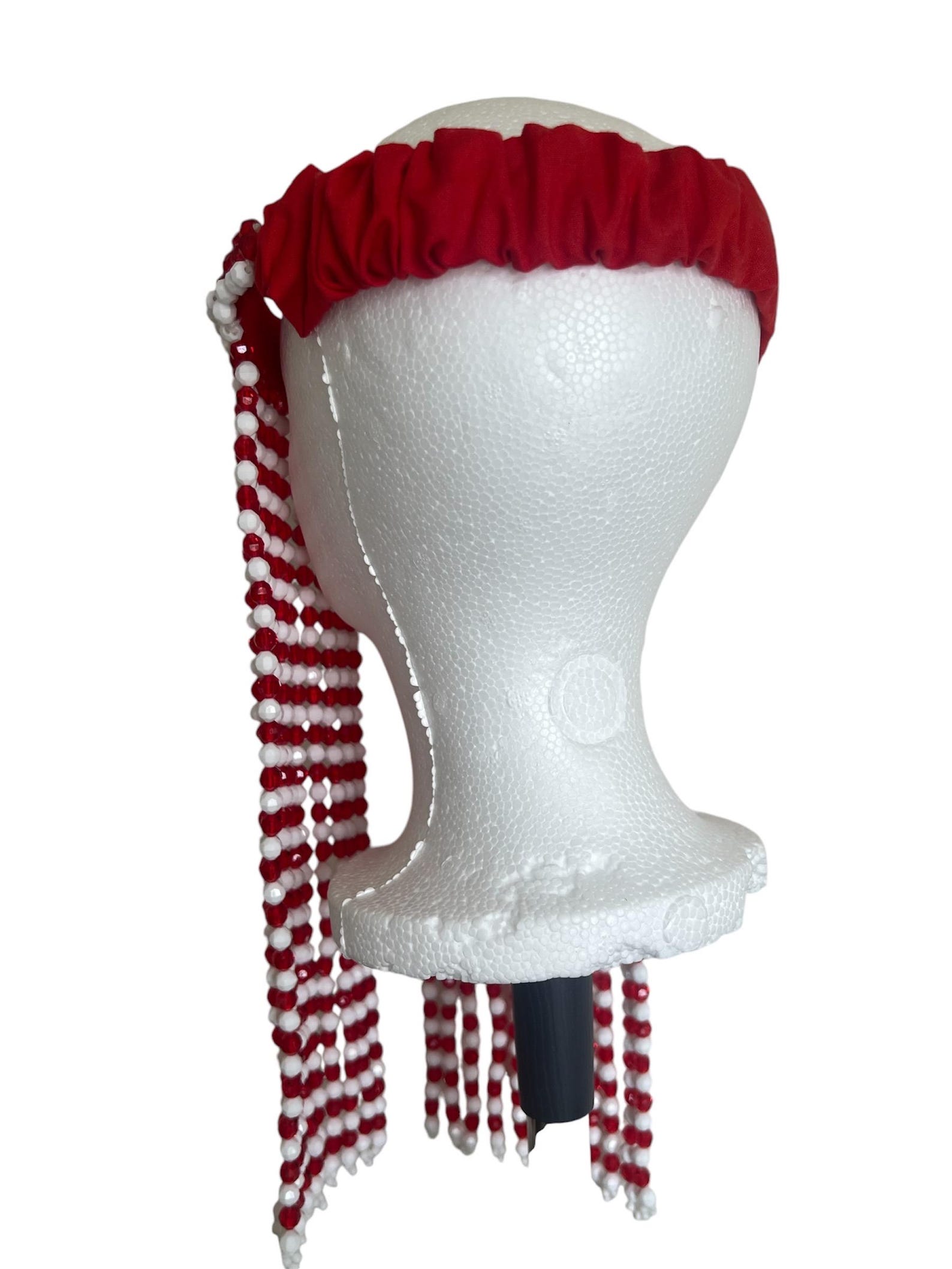 Chango Mask Riddim Shango Chango Xango Sango Orixas Orisha Beaded Face Mask Veil Ifa Eleke ...