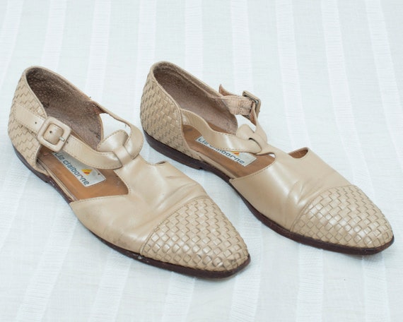 woven basket weave sandals