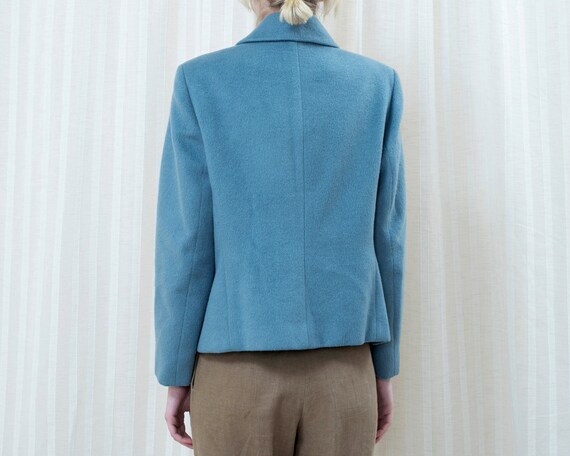 powder blue jacket