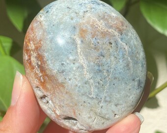 Blue Druzy Old Stock Ocean Jasper Palmstone Rock Collection Rare Minerals Crystal Collection metaphysical Crystal Healing ElevateCrystals