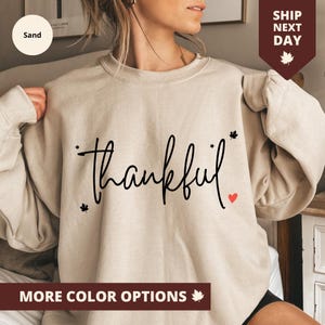 Thankful Shirt, Thankful Mom Shirt, Thankful TShirt, Thankful T Shirt, Thankful tshirt, Fall Gift Shirt, Grateful Shirt, Thanksgiving Shirt