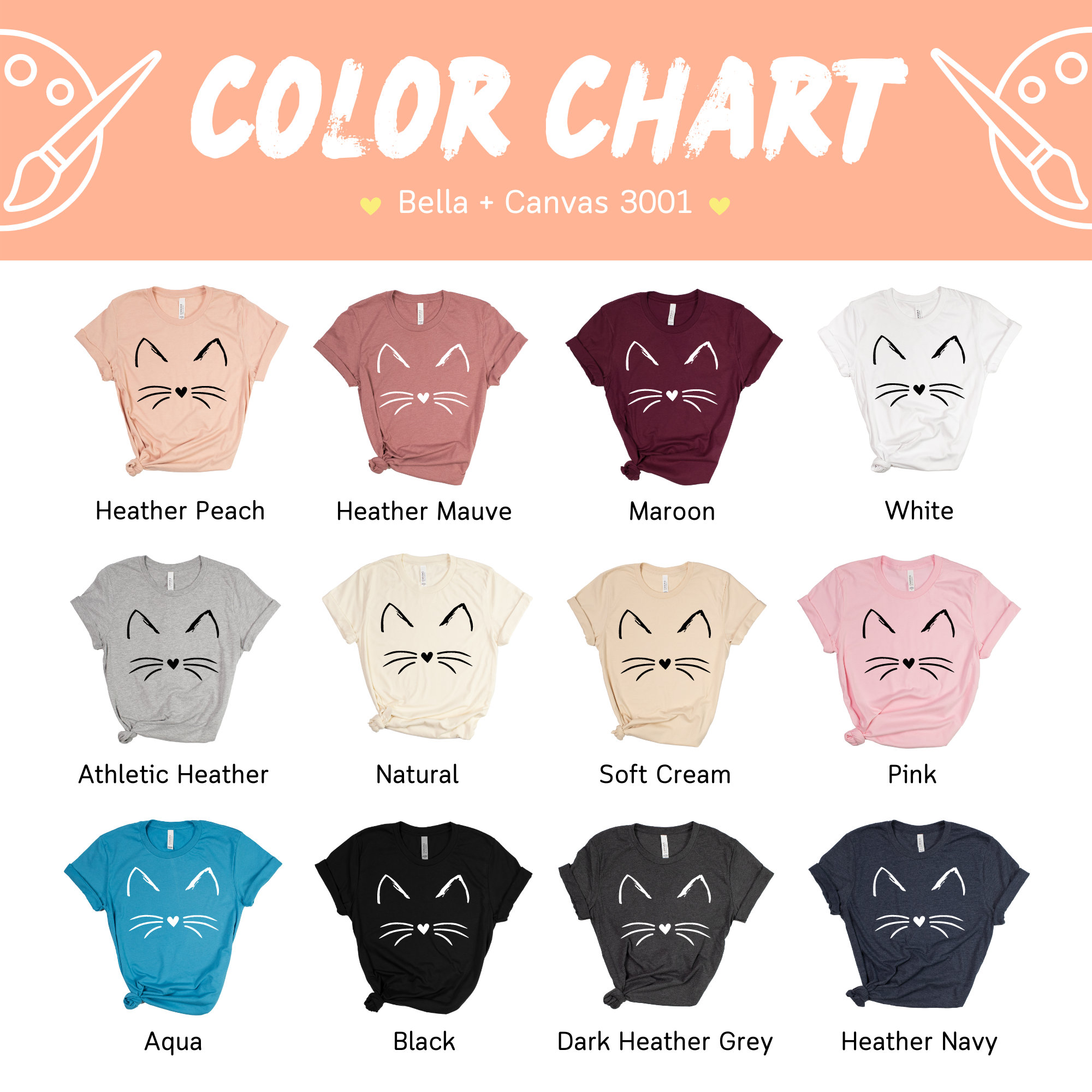 Cat Face Shirt for Women, Cat T Shirt for Her, Gift for Cat Lover for Birthday, Cat Mom TShirt from Daughter, Christmas Gift for Cat Owner
