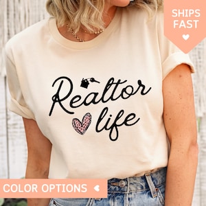 Realtor Gift for Realtor, Realtor Closing Gift for Real Estate Agent, Funny Real Estate Shirt, Realtor TShirt for Women, Realtor Life Tee