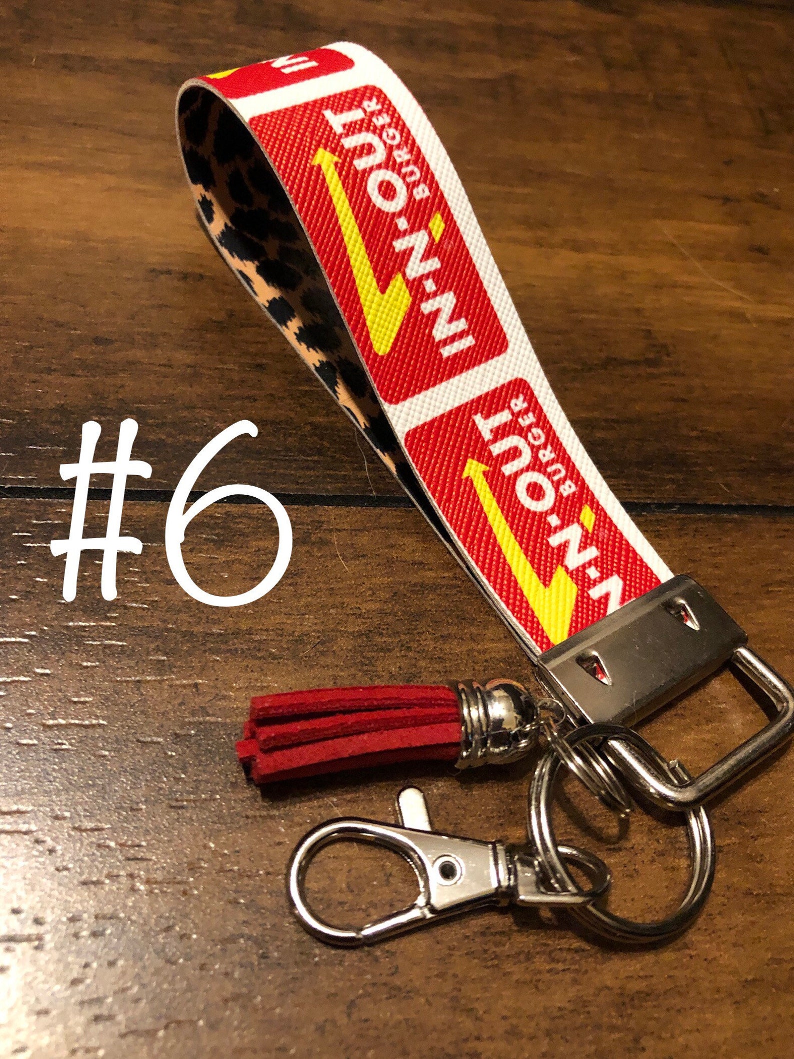 Whataburger Chick Fil A in N Out Keychain Wristlet Etsy