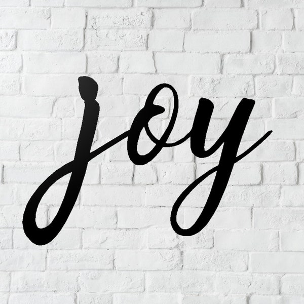 Joy Sign Etsy